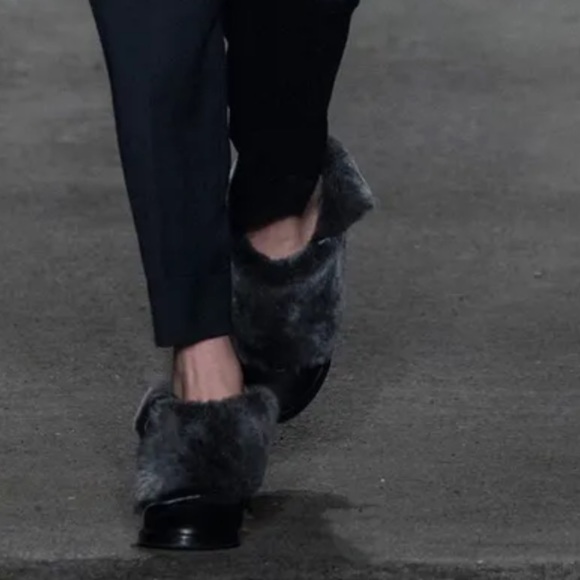 New Rag & bone boot mules real fur lambs size 8.5 - Picture 4 of 15